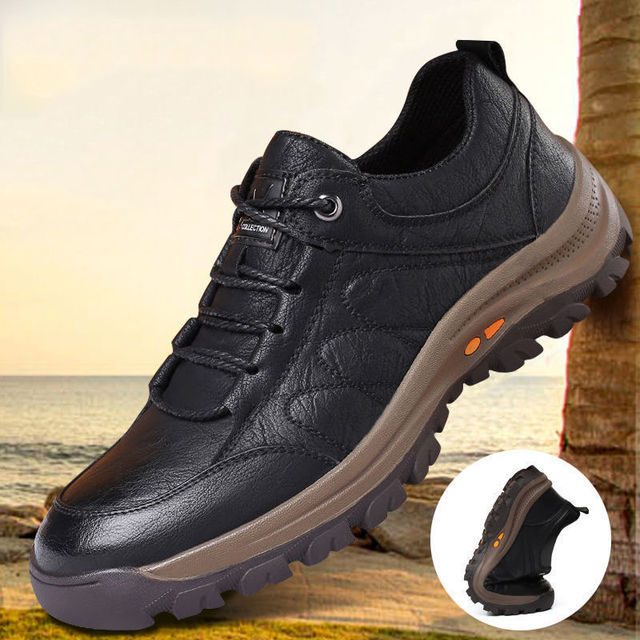 OrthoLeather Men's Trainers – product detail image 4 at Ozoric