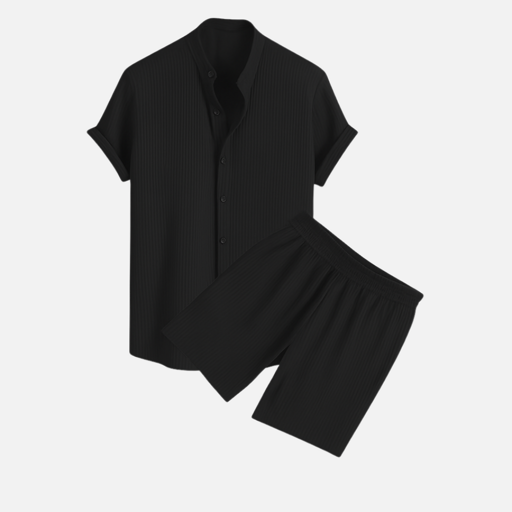 Riviera Summer Shirt & Shorts Set – product detail image 4 at Ozoric