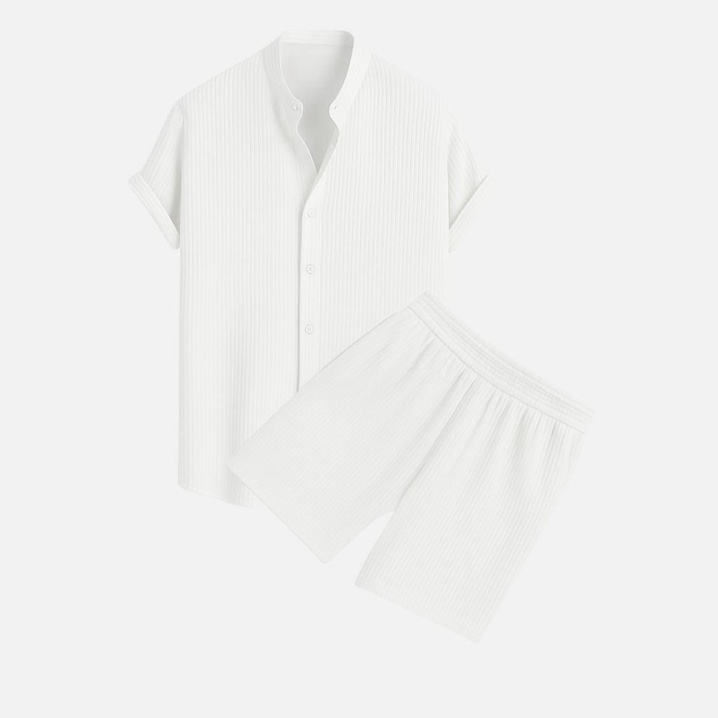 Riviera Summer Shirt & Shorts Set – product detail image 5 at Ozoric