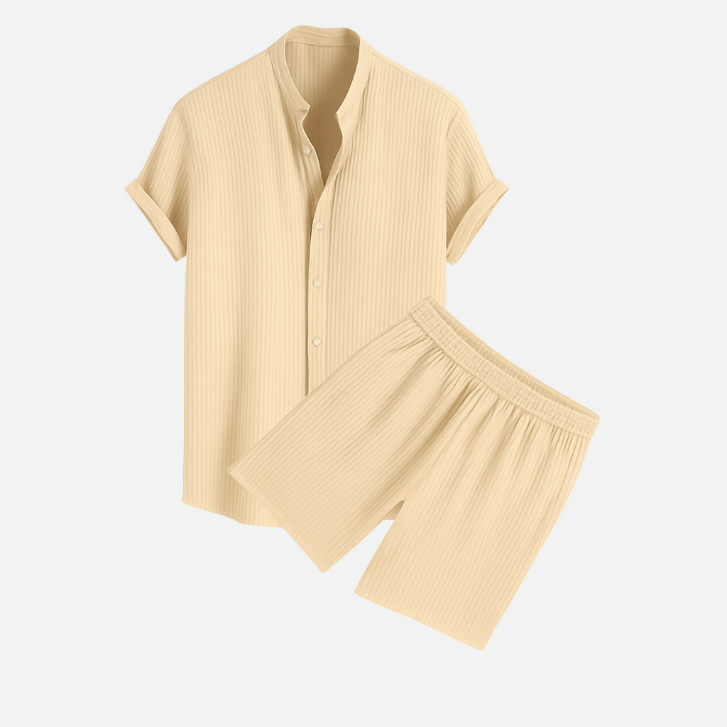 Riviera Summer Shirt & Shorts Set – product detail image 3 at Ozoric