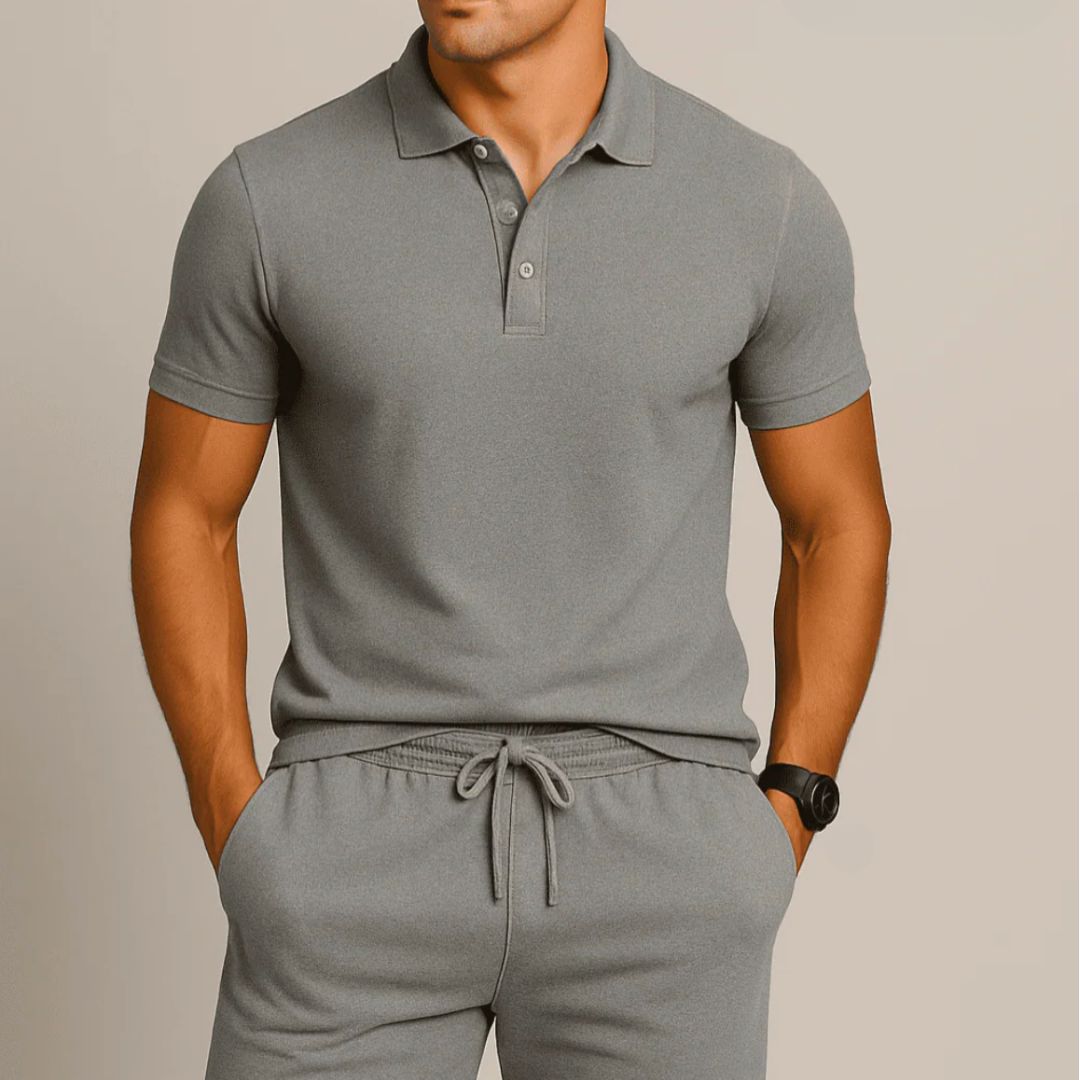 Men’s Polo Set – Soft, Lightweight and Stylish – product detail image 4 at Ozoric