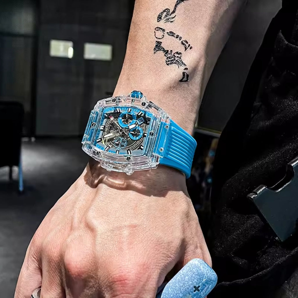 Nivalé™ Tourbillon Transparent – product detail image 2 at Ozoric