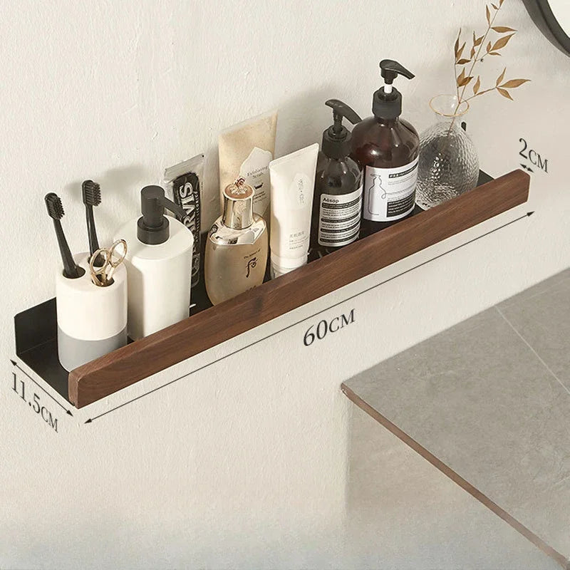 OakSteel Punch-Free Bathroom Rack – product detail image 7 at Ozoric