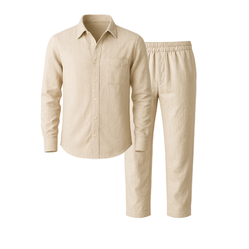 Sahara Linen Shirt & Pants Set – product image at Ozoric