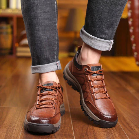 OrthoLeather Men's Trainers – product detail image 8 at Ozoric