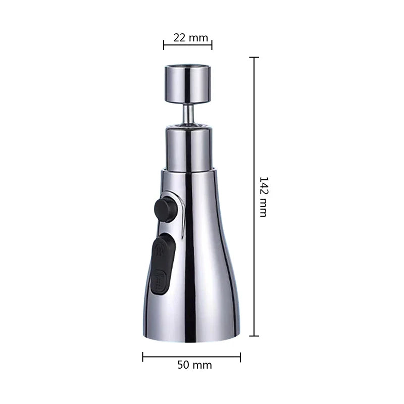 ChefFlow Kitchen Tap Extender – product detail image 3 at Ozoric