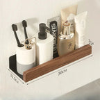 OakSteel Punch-Free Bathroom Rack – product detail image 8 at Ozoric