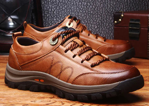 OrthoLeather Men's Trainers – product detail image 10 at Ozoric