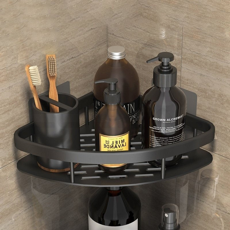 AeroCorner Bathroom Shelf – product detail image 2 at Ozoric