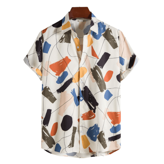 Holiday Breeze Men's Shirt – product image at Ozoric