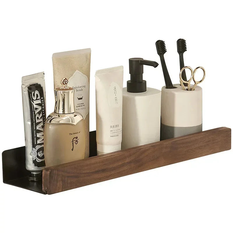 OakSteel Punch-Free Bathroom Rack – product detail image 5 at Ozoric