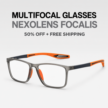 Nexolens™ Multifocal Glasses — Near & Far Vision in One Pair – product detail image 3 at Ozoric
