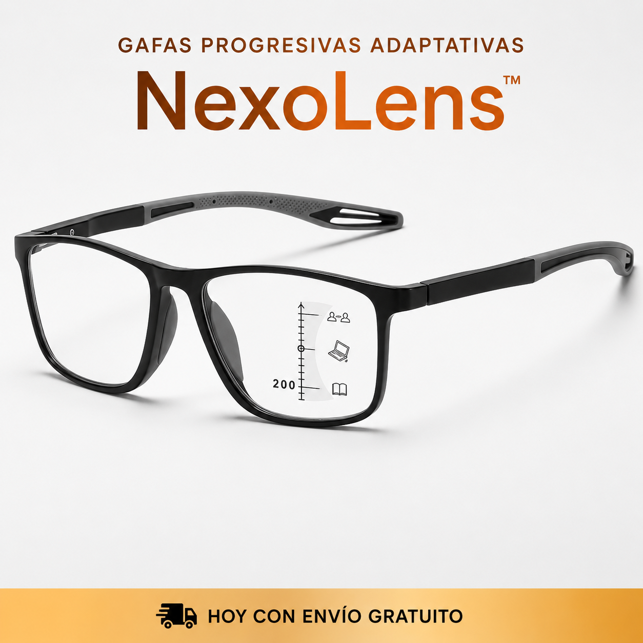 Nexolens - Gafas de Lectura Inteligentes y Confort Visual (Regalo Gratis)
