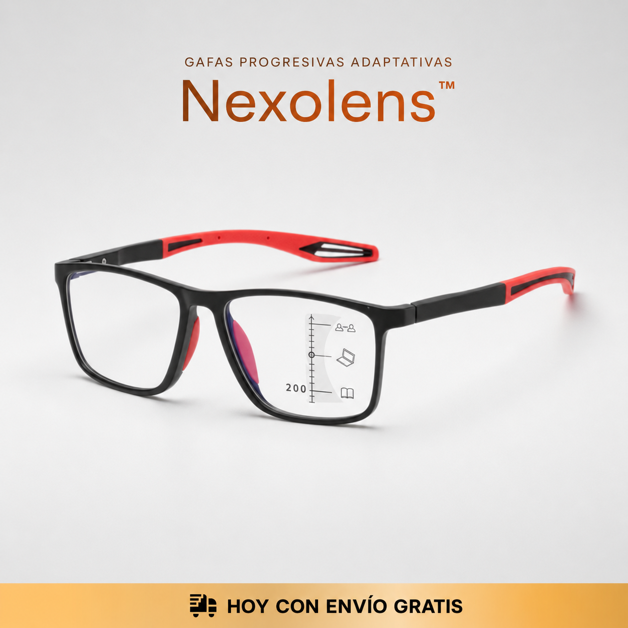 Nexolens - Gafas de Lectura Inteligentes y Confort Visual (Regalo Gratis)