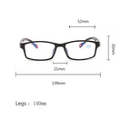 FeatherLight Myopia Glasses – product detail image 3 at Ozoric