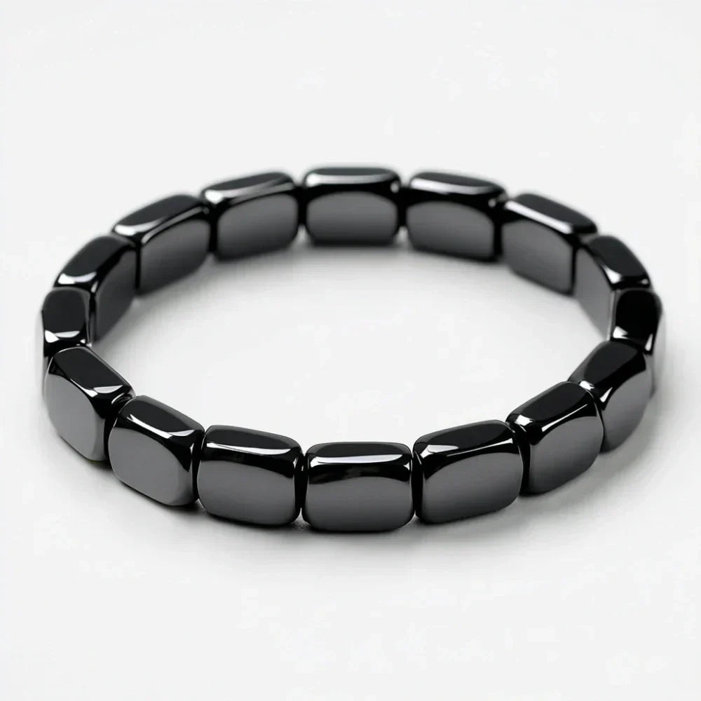Hæmatitarmbånd Hemios® [Køb 1, få 1 GRATIS] – produktbillede hos Ozoric