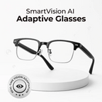 SmartVision™ Kacamata Adaptif Bertenaga AI – gambar detail produk 5 di Ozoric