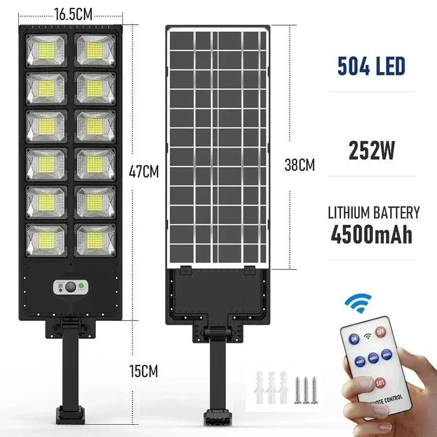 SolarGuard LED Outdoor Lamp