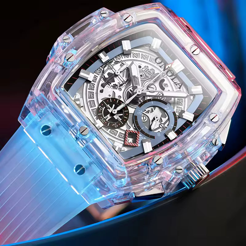 Nivalé™ Tourbillon Transparent – product detail image 2 at Ozoric