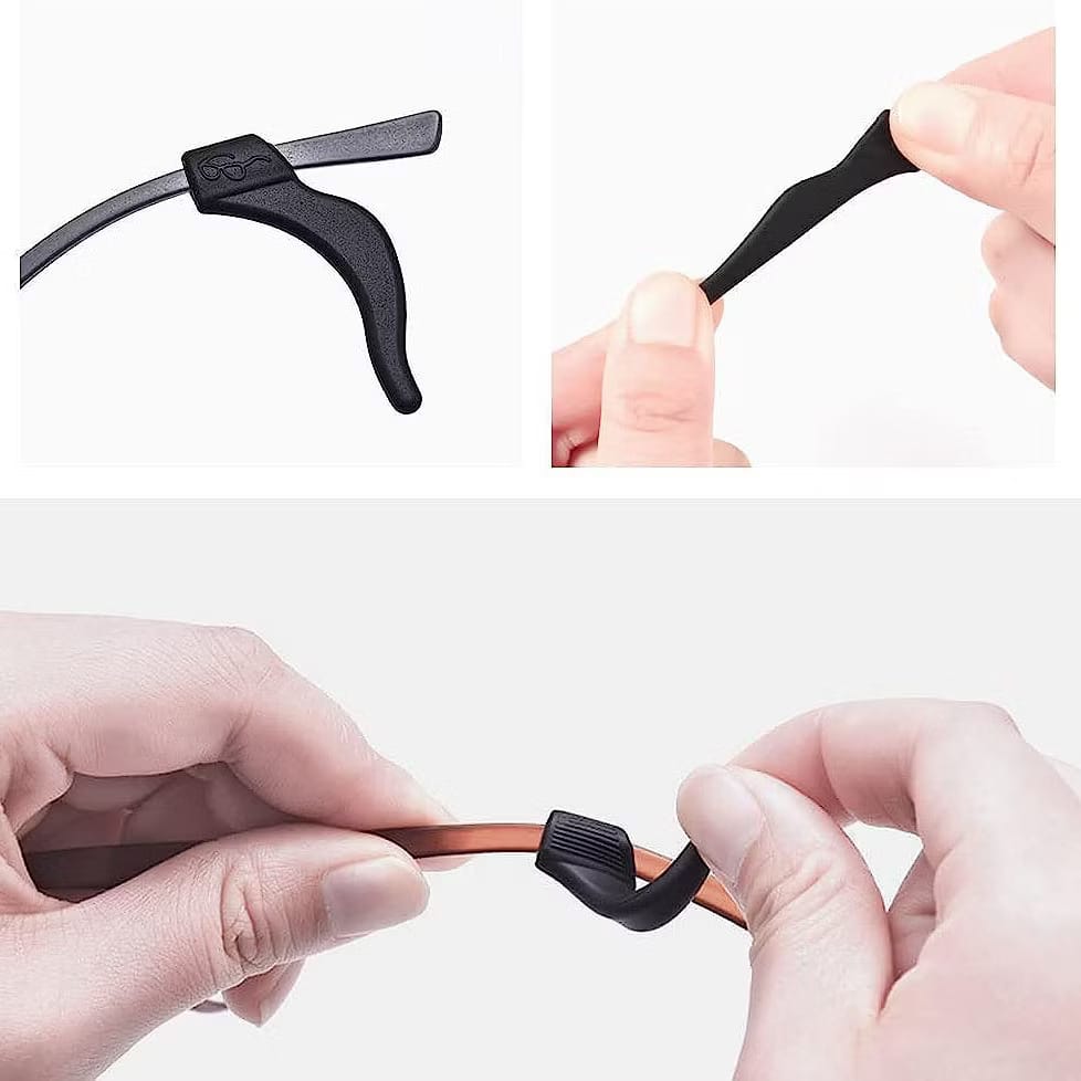 GripFit Ear Hooks – Non-Slip Support for Glasses – product detail image 3 at Ozoric