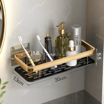 AeroCorner Bathroom Shelf – product detail image 12 at Ozoric