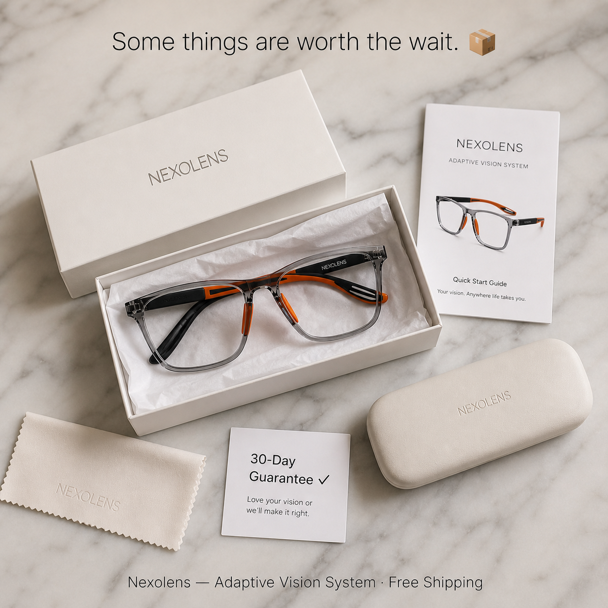 Nexolens™ Multifocal Glasses — Near & Far Vision in One Pair – product detail image 4 at Ozoric