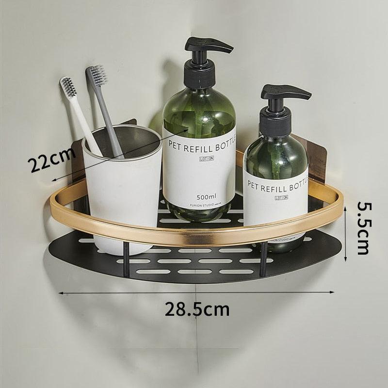 AeroCorner Bathroom Shelf – product detail image 11 at Ozoric