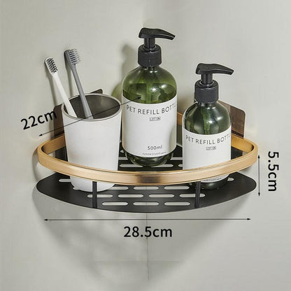 AeroCorner Bathroom Shelf – product detail image 11 at Ozoric