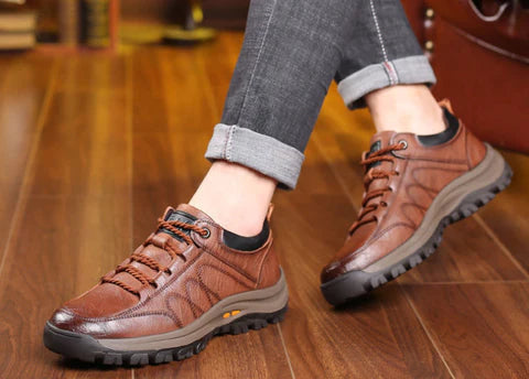 OrthoLeather Men's Trainers – product detail image 9 at Ozoric