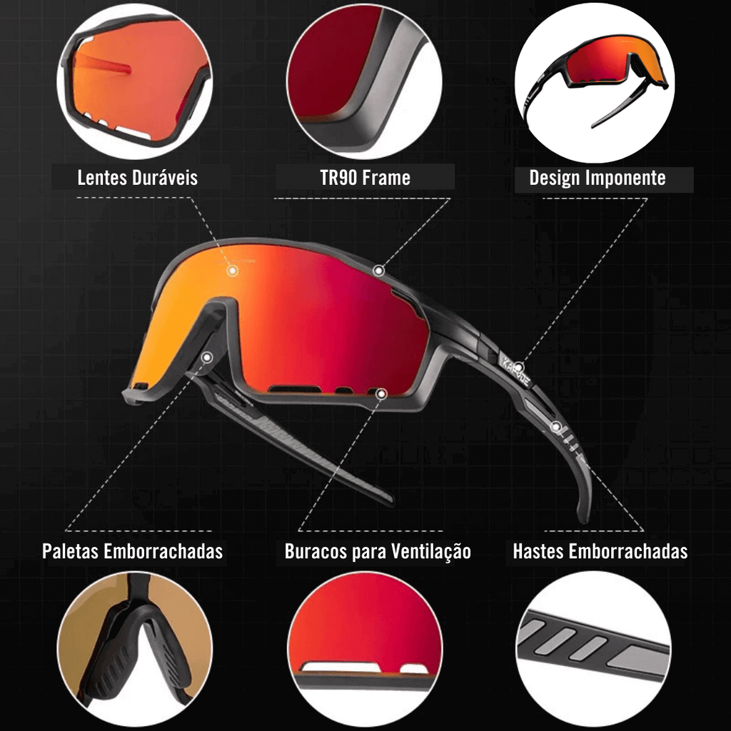 Movement Vision – Sportsonnenbrille – Produktdetailbild 18 bei Ozoric