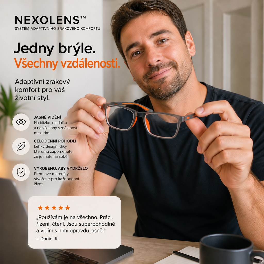 Multifokální brýle Nexolens + dárek – detailní obrázek produktu 9 na Ozoric