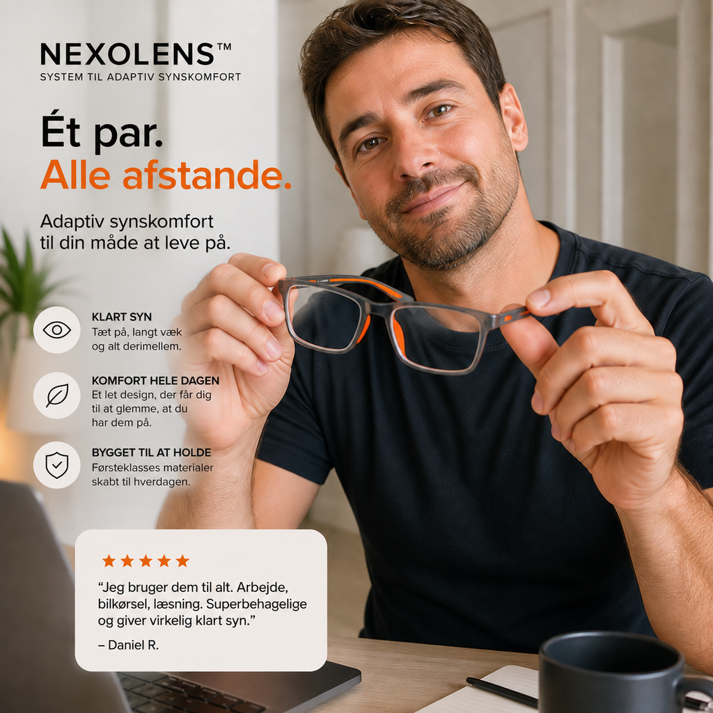 Nexolens - Adaptivt system til synskomfort – detaljebillede 3 af produktet hos Ozoric