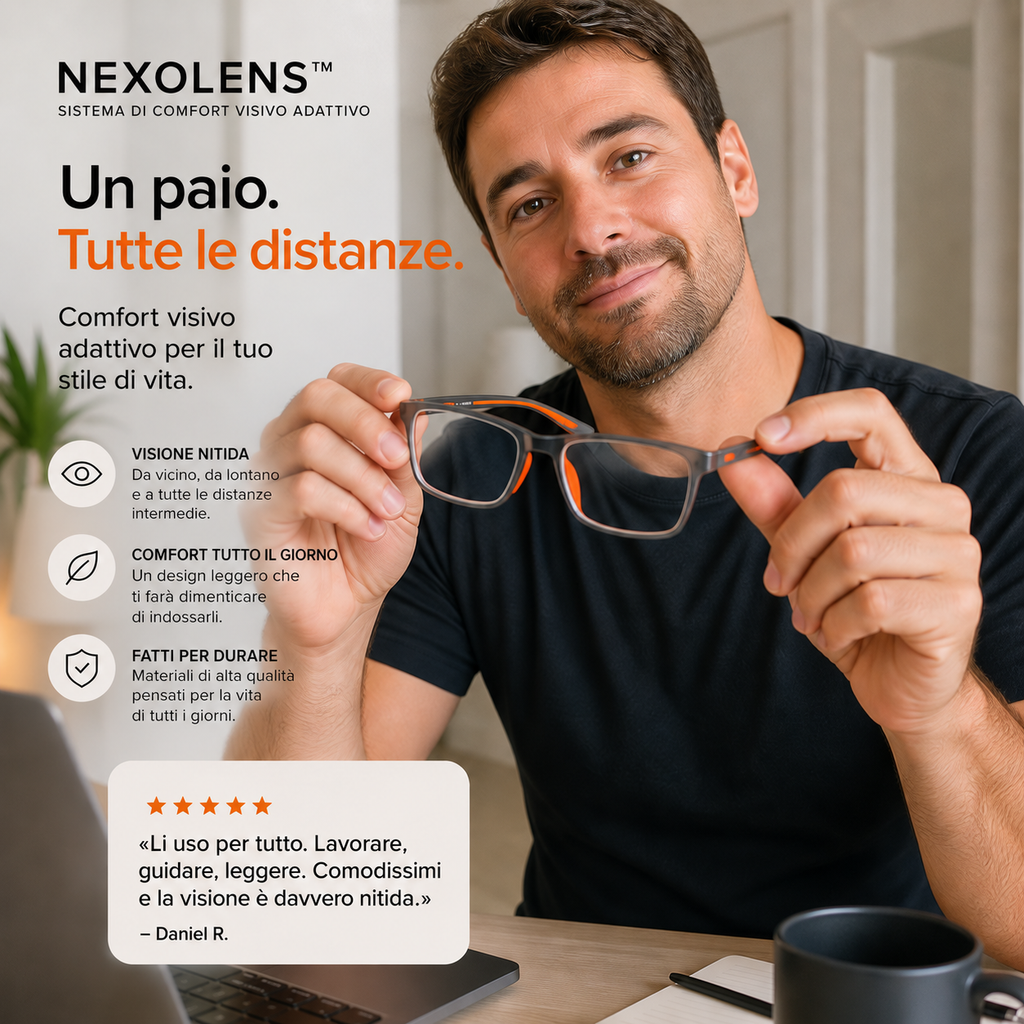 Occhiali multifocali Nexolens + regalo – immagine di dettaglio del prodotto 9 su Ozoric