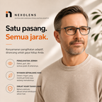 Nexolens - Sistem Kenyamanan Penglihatan Adaptif – gambar detail produk 5 di Ozoric