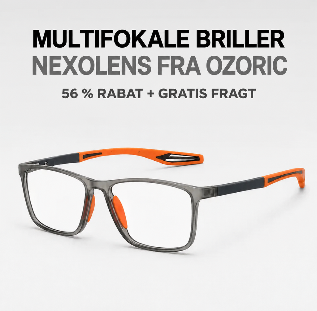 Multifokale briller Nexolens + gave – produktbillede hos Ozoric