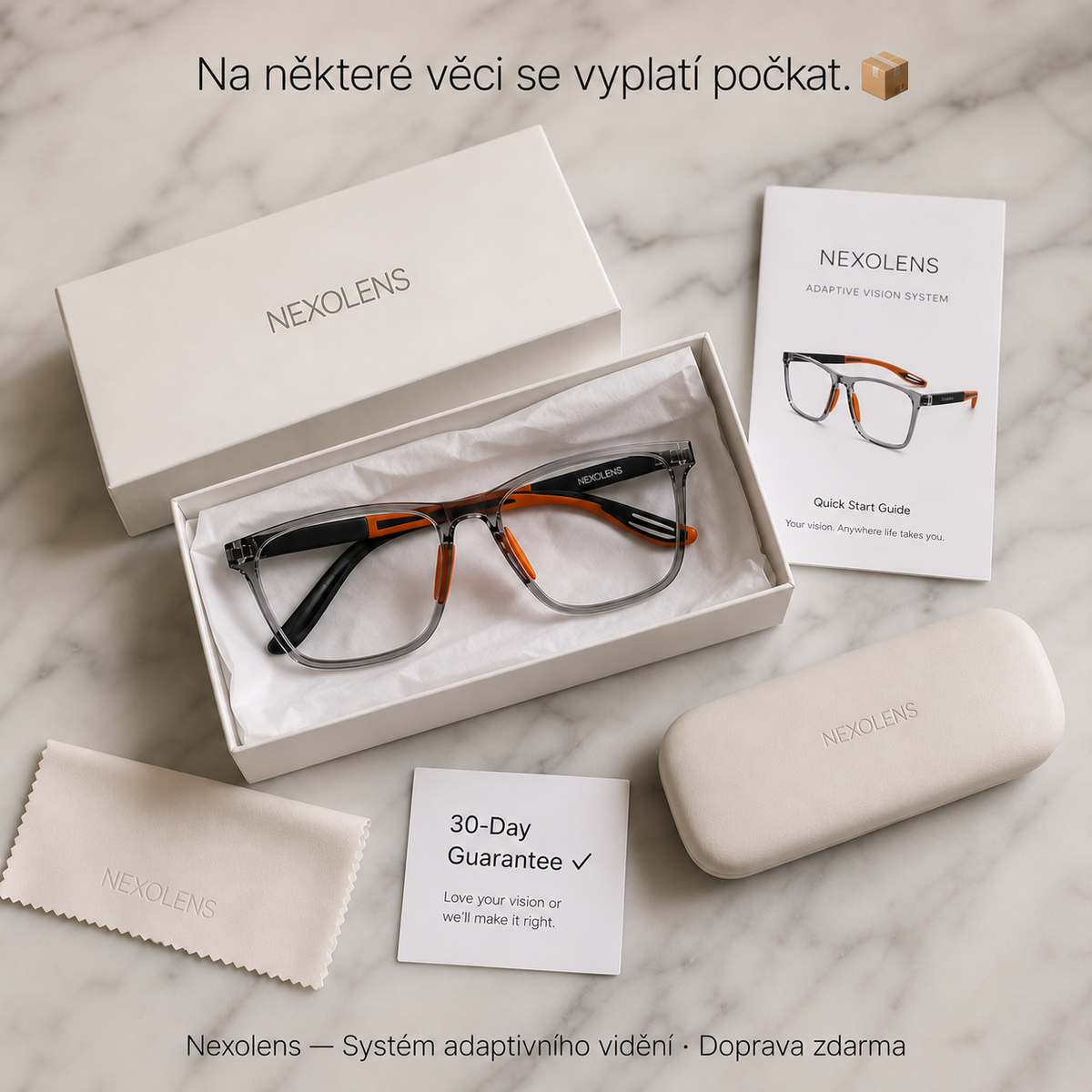 Multifokální brýle Nexolens + dárek – detailní obrázek produktu 8 na Ozoric