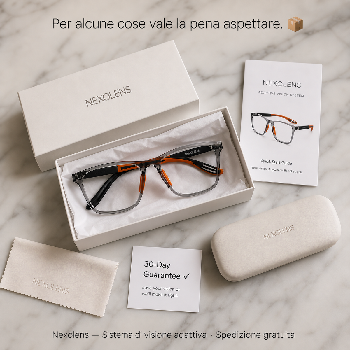 Occhiali multifocali Nexolens + regalo – immagine di dettaglio del prodotto 8 su Ozoric
