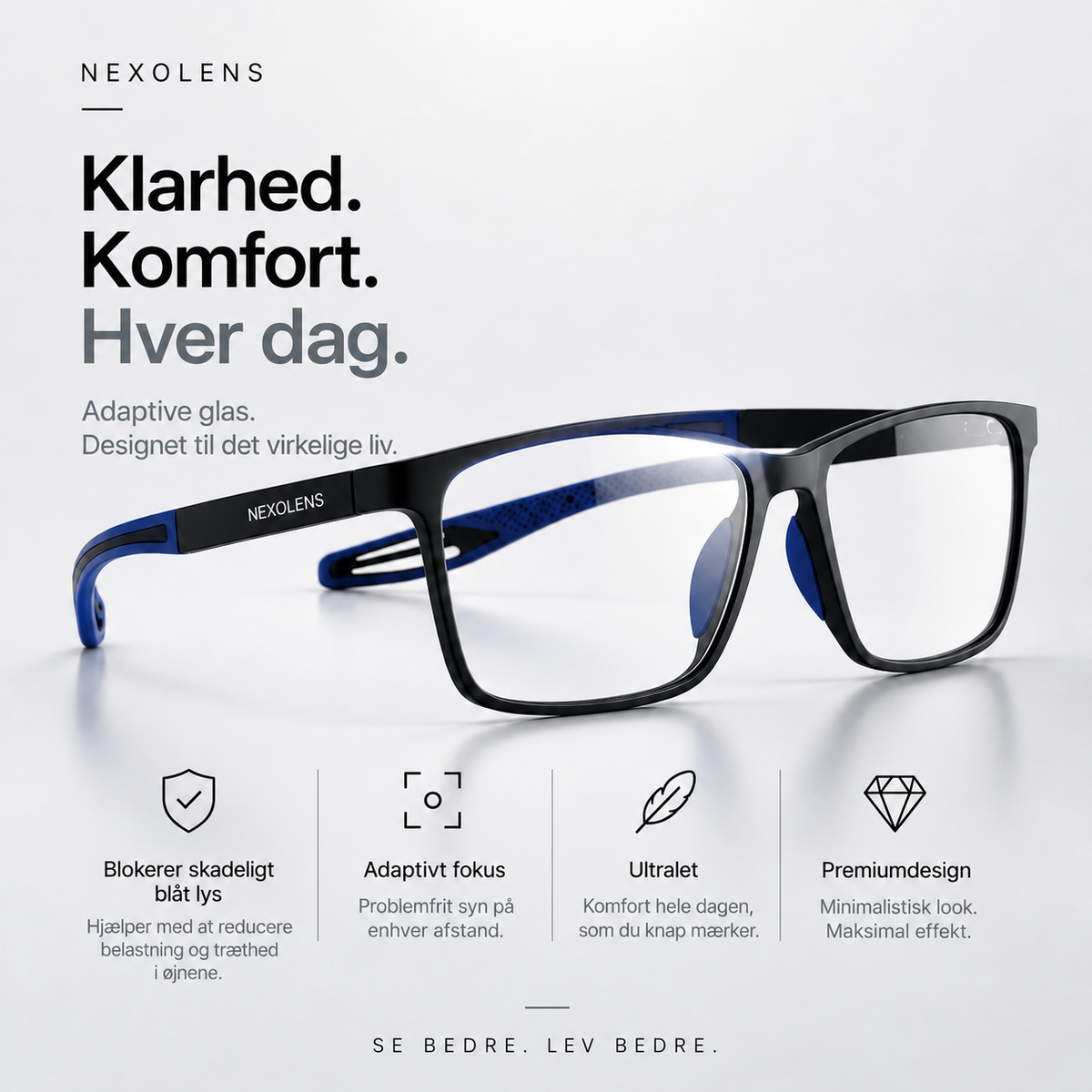 Multifokale briller Nexolens + gave – detaljebillede 12 af produktet hos Ozoric