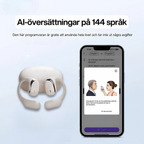 VerbaBuds™ AI-översättningshörlurar