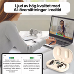 VerbaBuds™ AI-översättningshörlurar