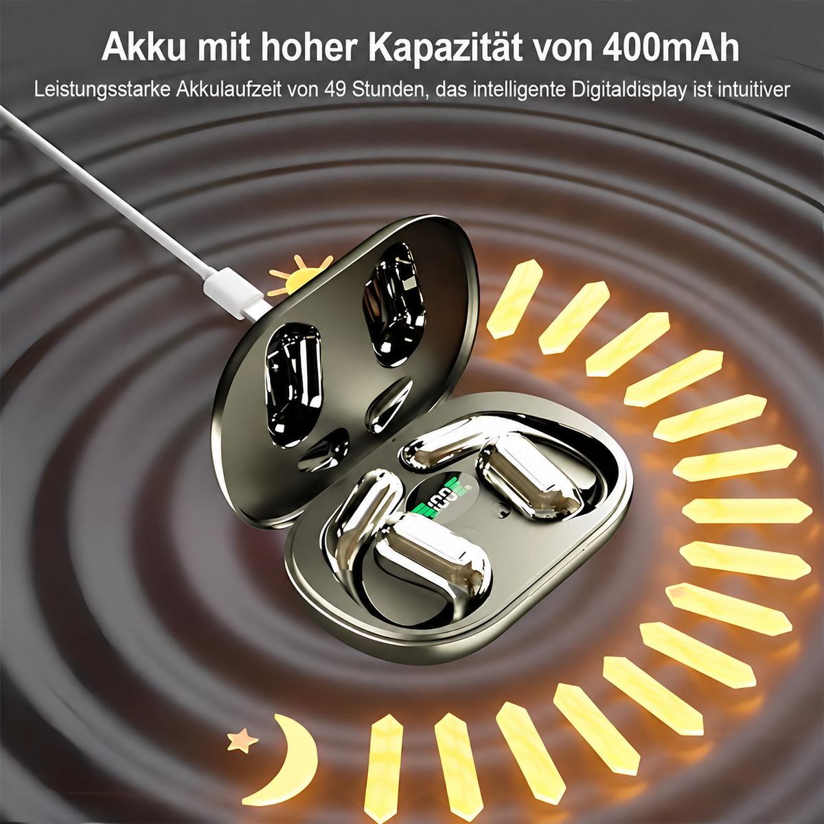 VerbaBuds™ KI-Übersetzer-Ohrhörer