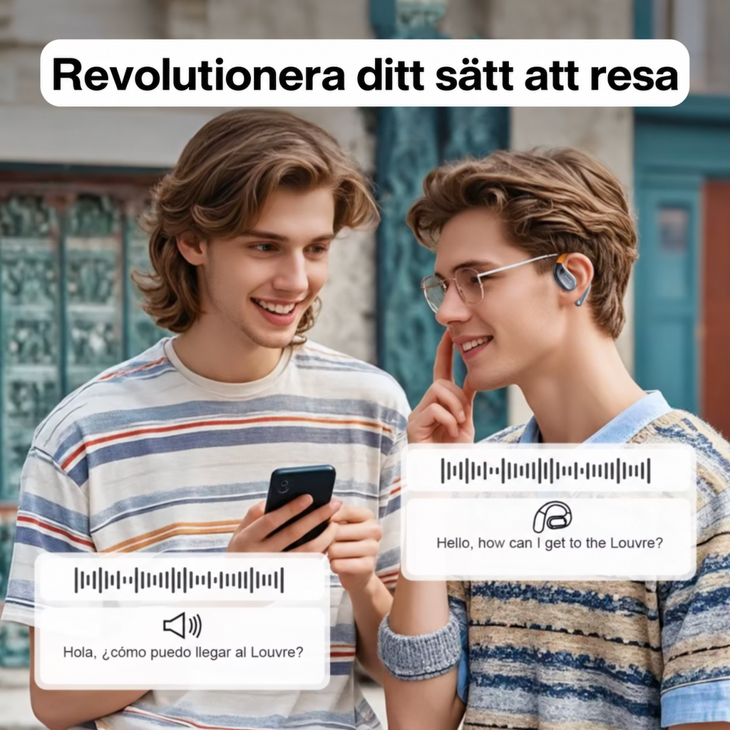 VerbaBuds™ AI-översättningshörlurar